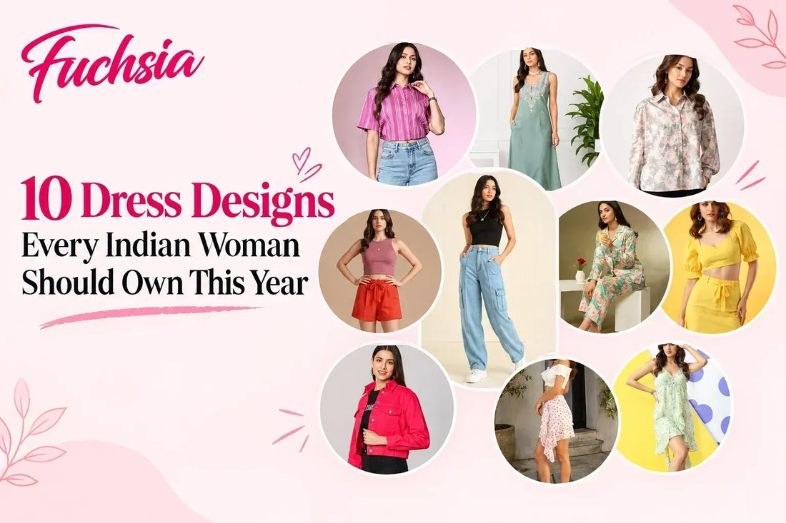 Fuchsia women 10 Dress Designs Every Indian Woman Should 