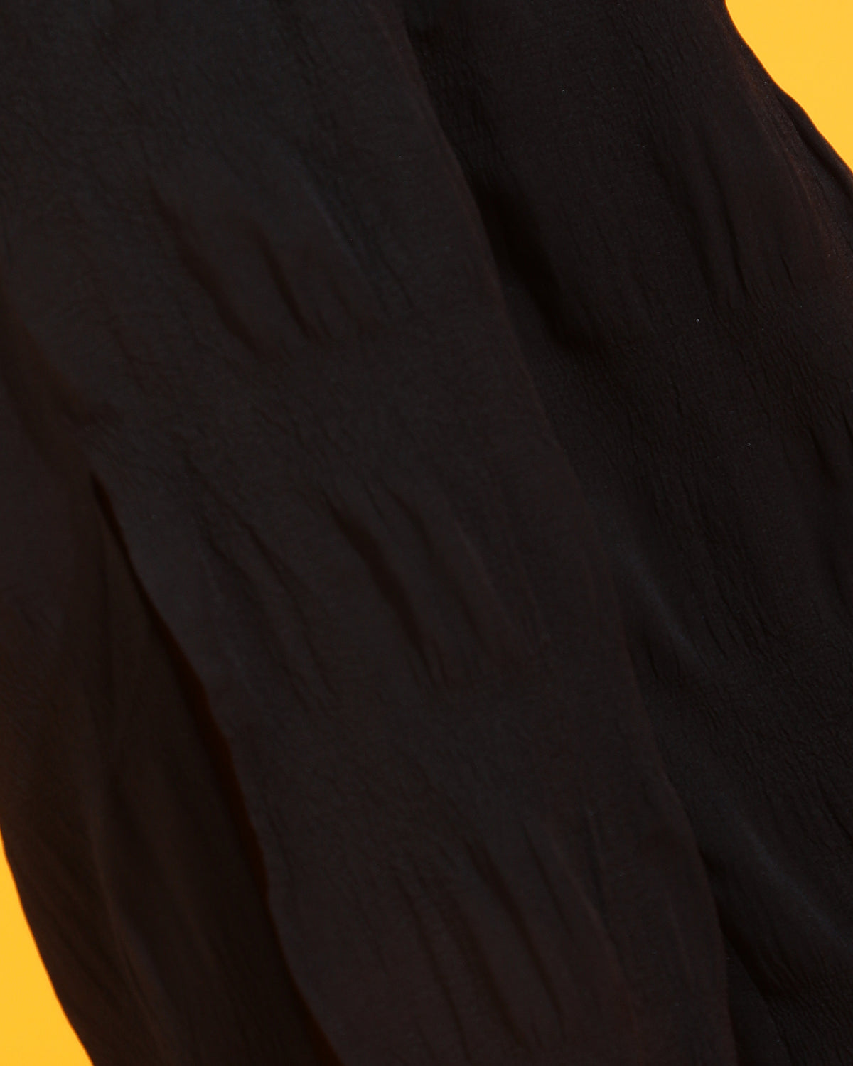 Women Regular Fit Black Polyester Trousers