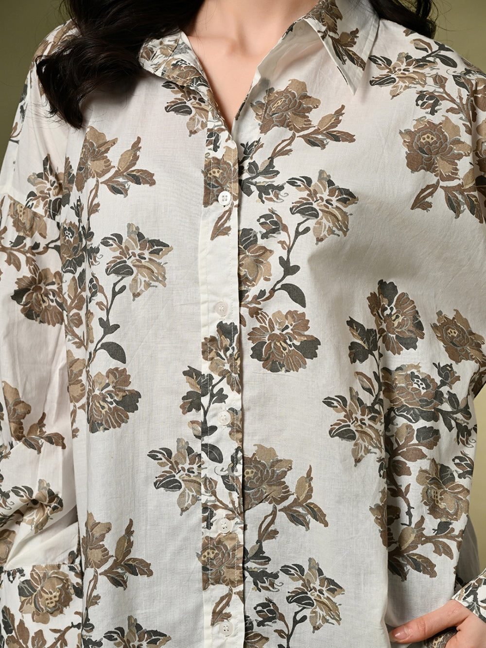 Women Relaxed Fit Printed Casual Shirt