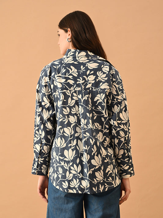 Women Relaxed Fit Printed Casual Shirt