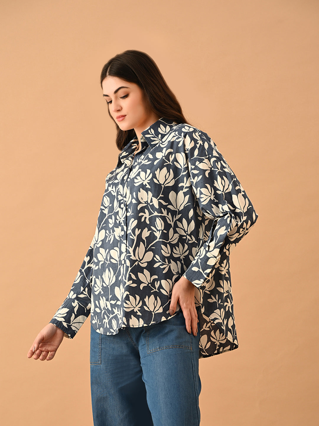 Women Relaxed Fit Printed Casual Shirt