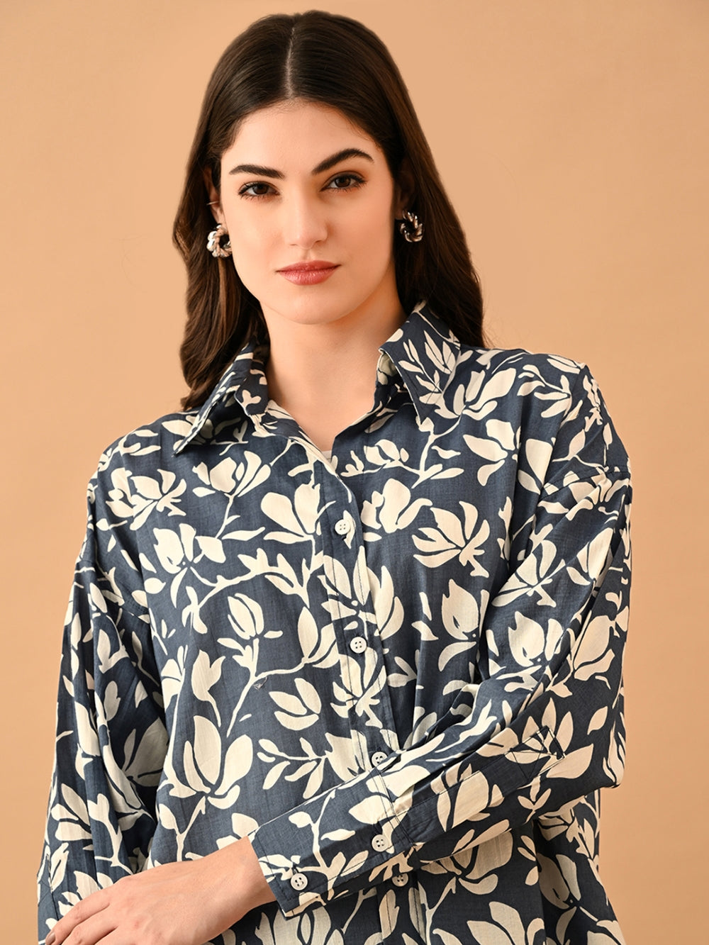 Women Relaxed Fit Printed Casual Shirt