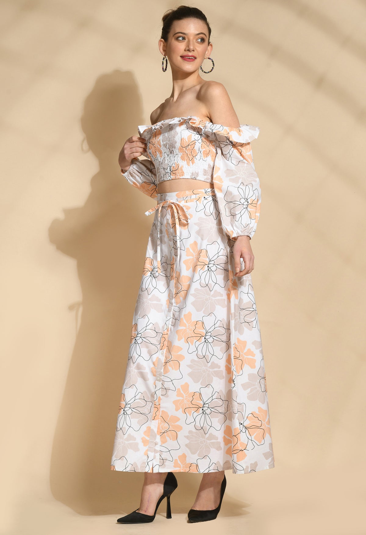 Top Skirt Co-ords Set