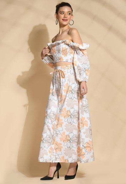 Top Skirt Co-ords Set