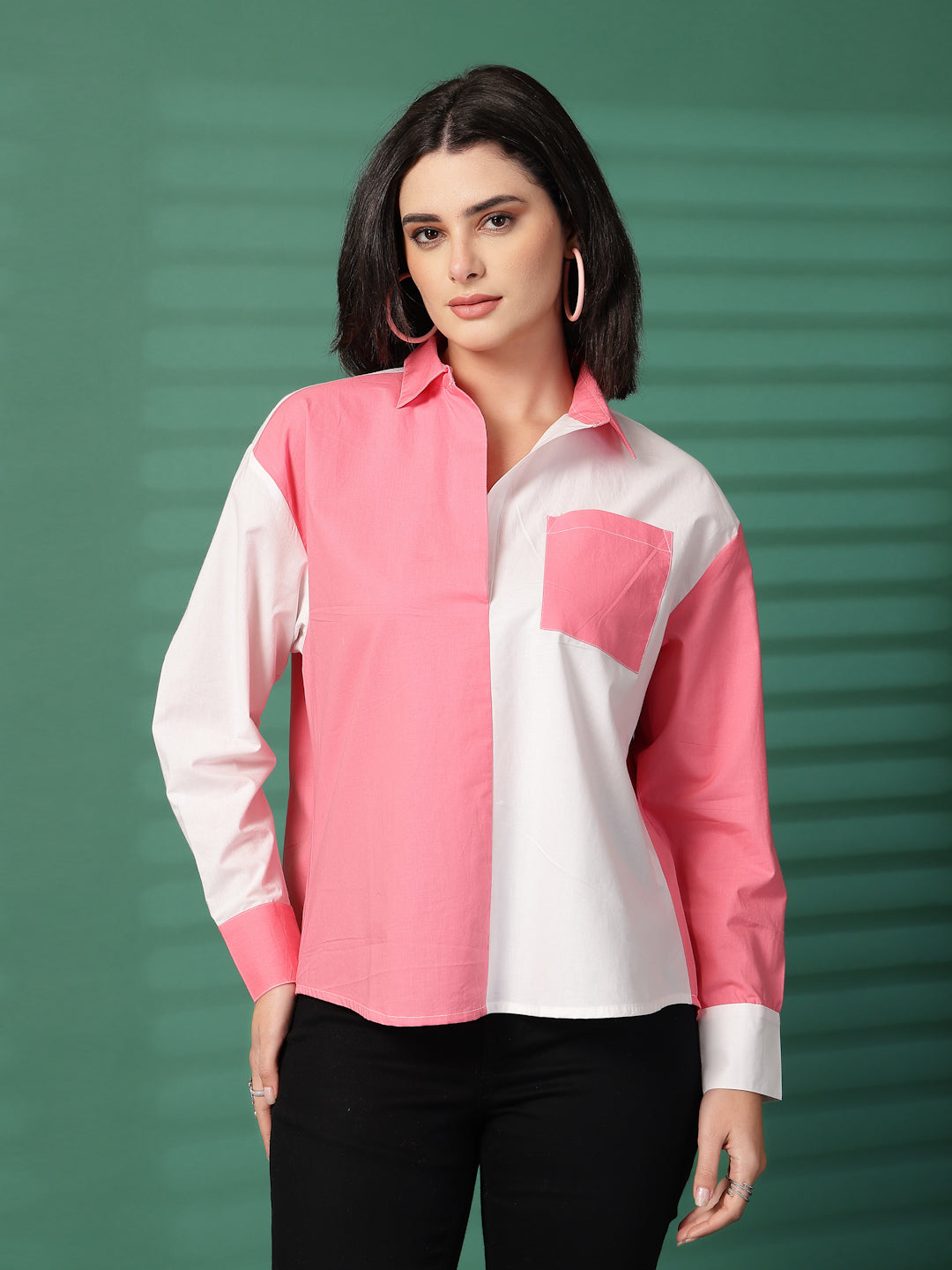 Women Regular Fit Printed Party Shirt