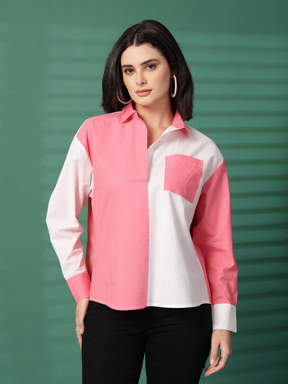 Women Regular Fit Printed Party Shirt