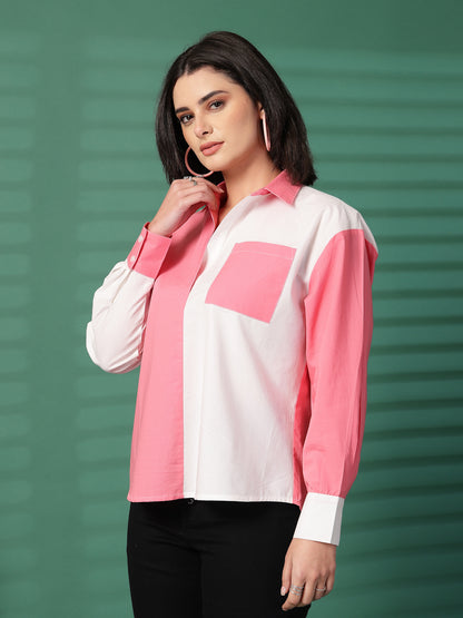 Women Regular Fit Printed Party Shirt